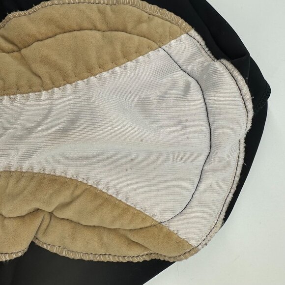 REI Womens Black 80% Nylon 20% Spandex Padded Cycling Shorts Size M - Picture 10 of 10